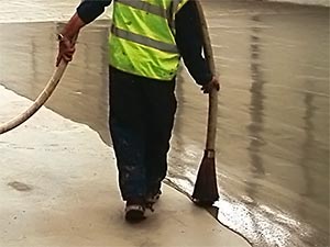 Pump Screed Application